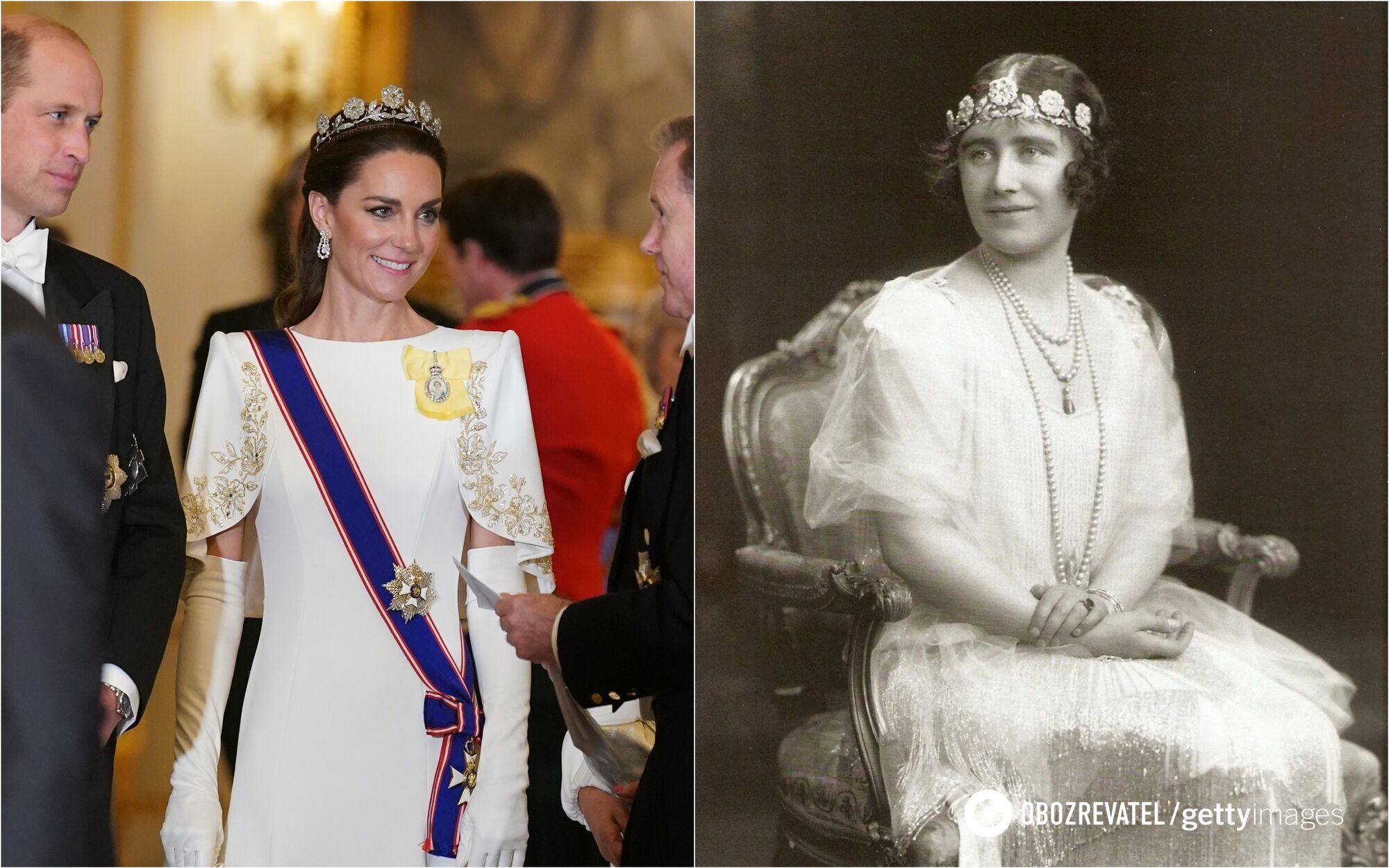 The king's favorite daughter-in-law: Kate Middleton wears a diamond tiara not seen in 100 years