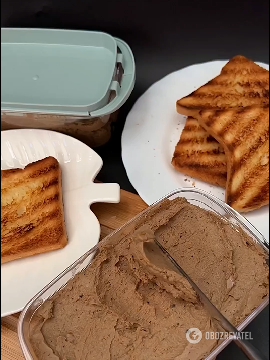 Delicious baked liver pate: it's easy to prepare