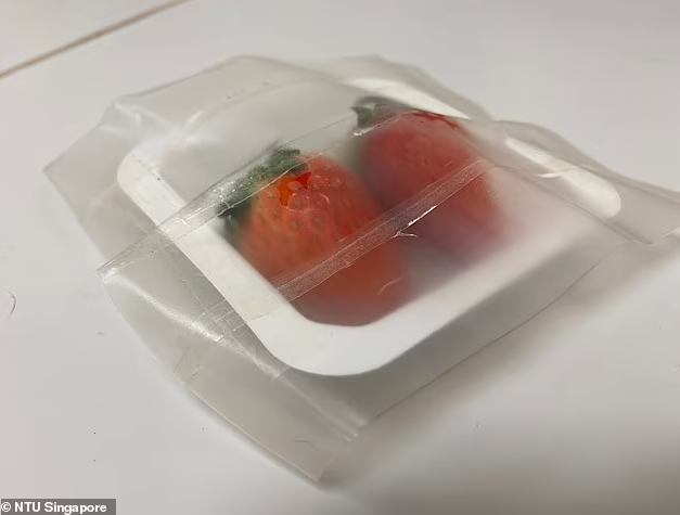 Scientists have created a ''smart packaging'' that keeps fish, meat and vegetables fresh for longer