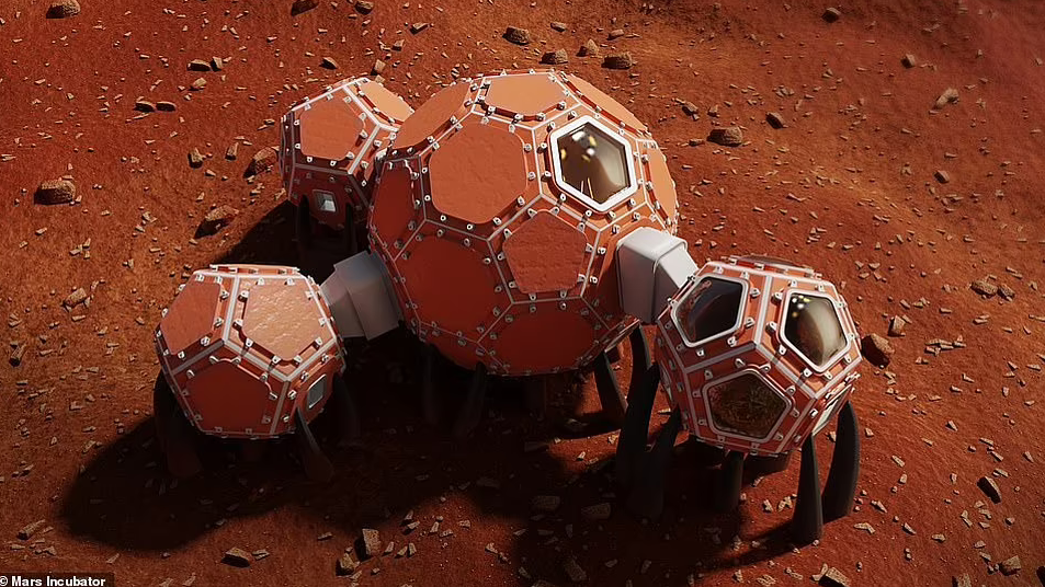 The Mars Incubator is one of three finalists in NASA's design competition