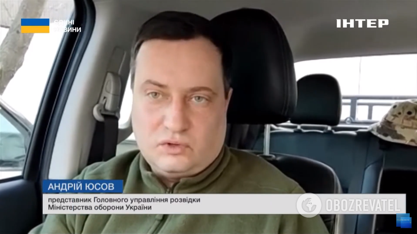 Yusov's appearance on the air.