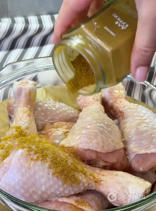 How to marinate drumsticks to make them juicy and crispy: the simplest technology