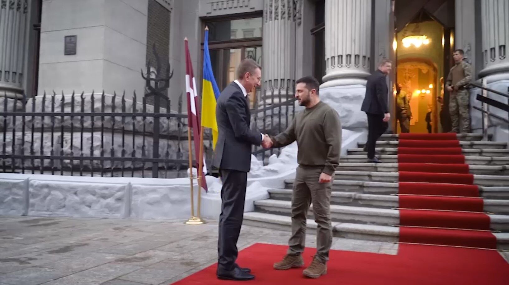 Talked about EU accession and more: Latvian president met with Zelensky in Kiev. Video and details of the talks