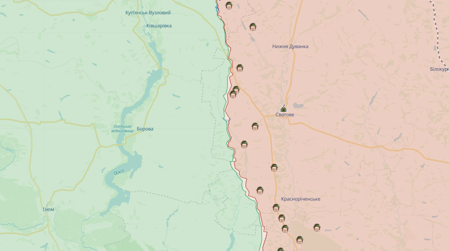 Ukraińska straż graniczna weszła głęboko w obronę wroga i zajęła pozycje wysunięte na kierunku Swatowo. Wideo