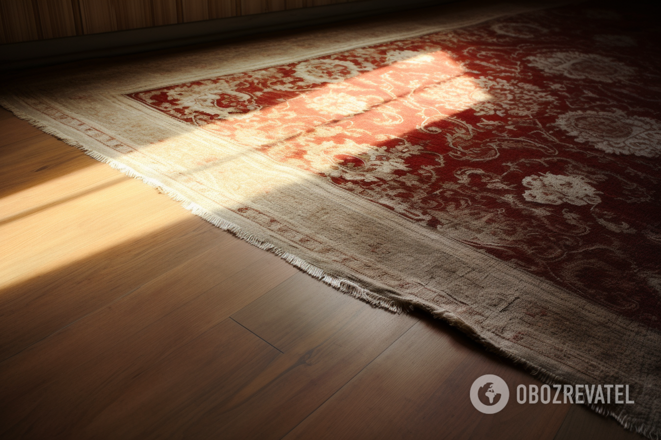 Jak wyczyścić dywan: nieoczekiwany sposób