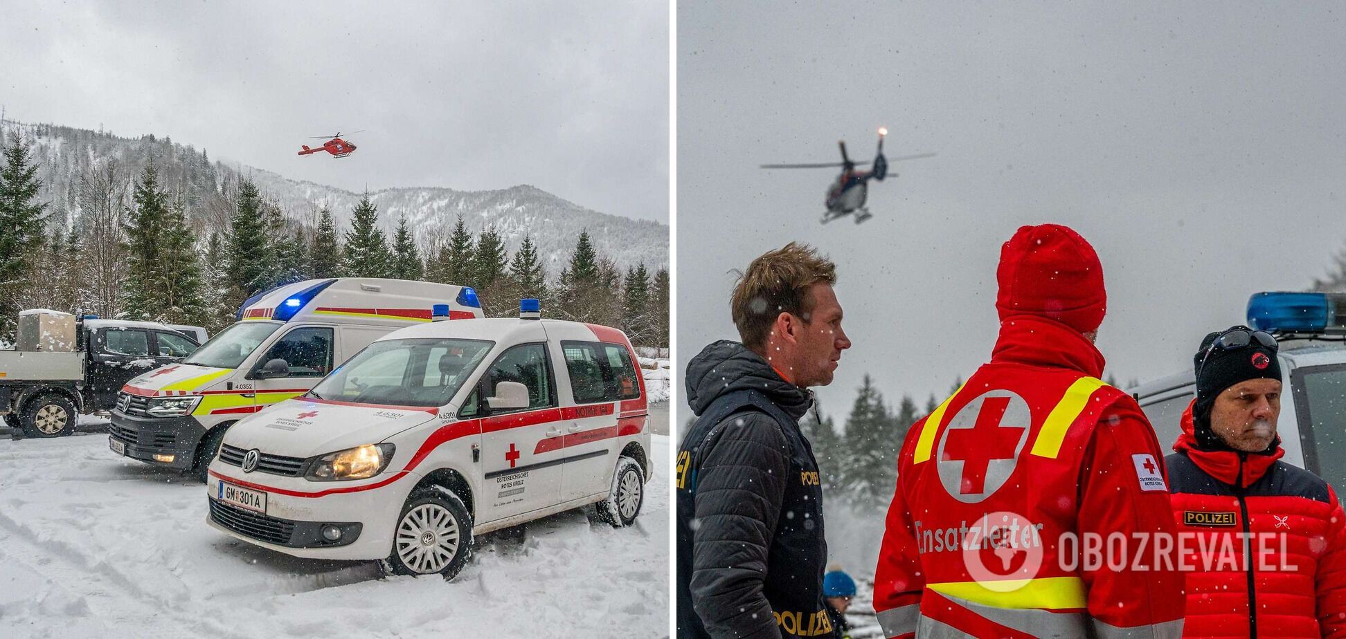 A private plane crashed in Austria: no one survived. Photo