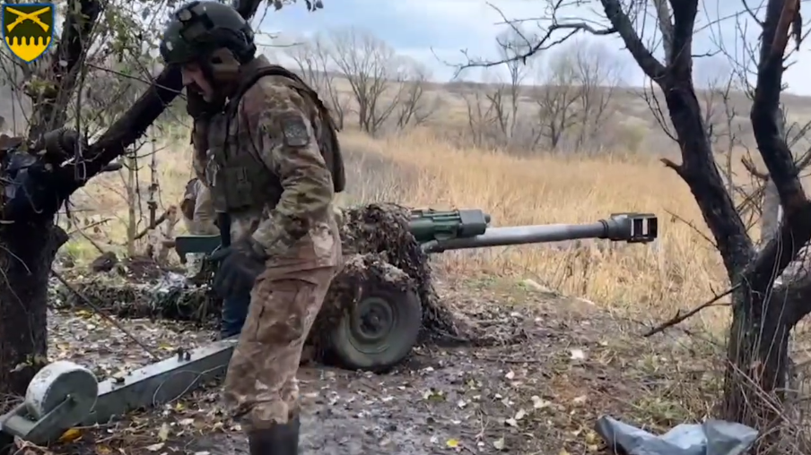 The Armed Forces of Ukraine demonstrated how they strike the enemy with the rare artillery system 2B16 ''Nona-K''