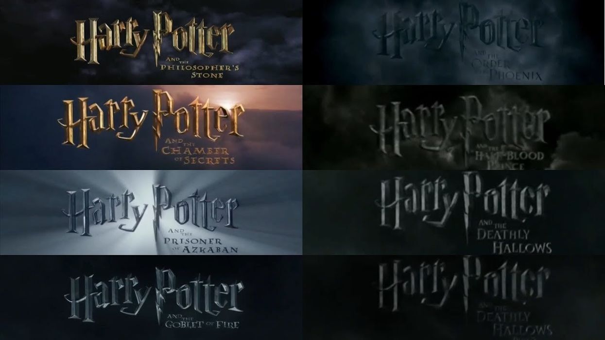 Tajemnicza wiadomość znaleziona w napisach początkowych filmów o Harrym Potterze