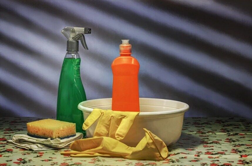 How to disinfect kitchen rags with vinegar