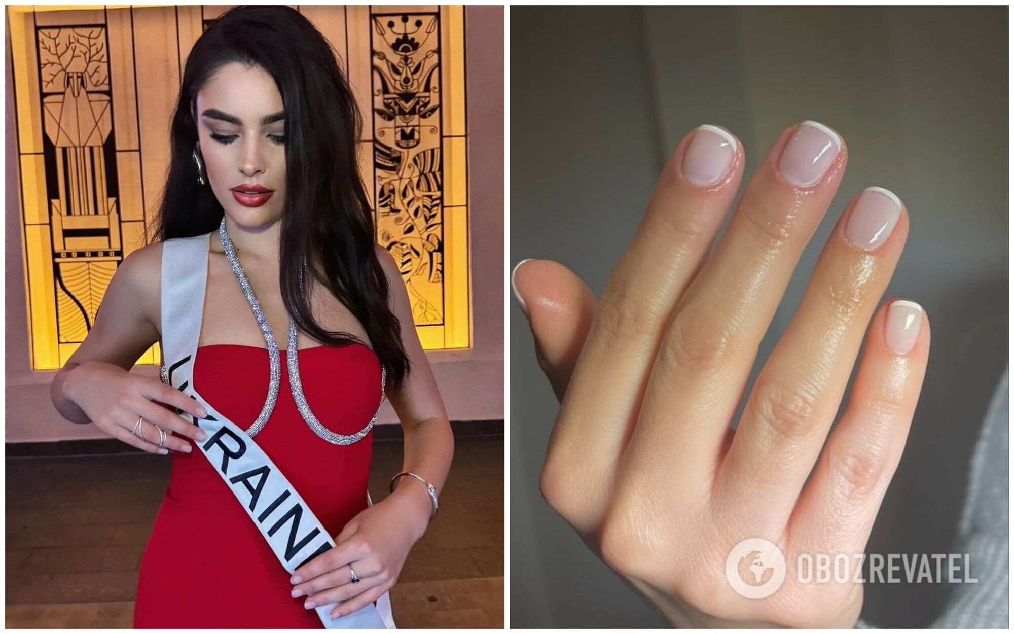 To nigdy nie wyjdzie z mody: jaki manicure nosiła na konkursie uczestniczka Miss Universe 2023 z Ukrainy Anhelina Usanowa