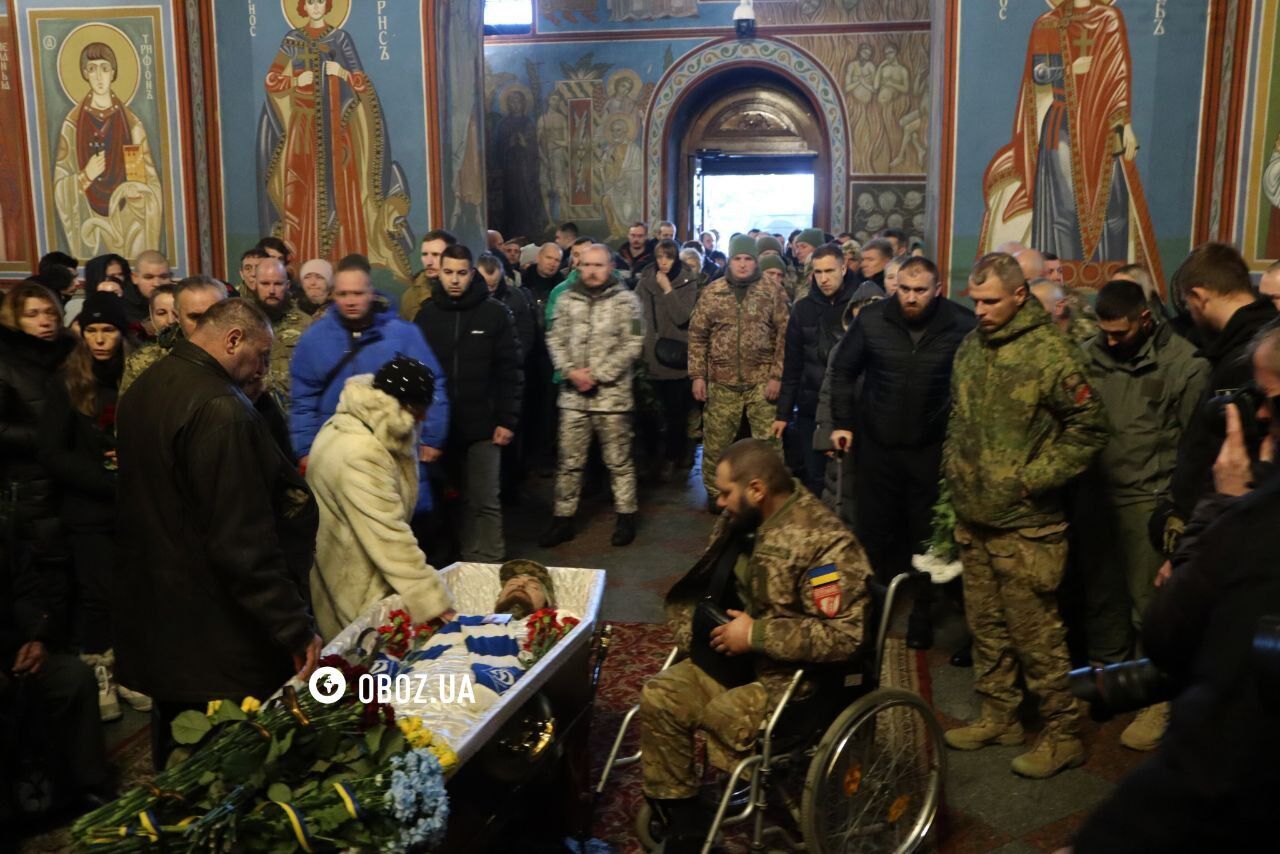 In Kyiv, they bid farewell to the defender of Ukraine, the political prisoner of the Yanukovych era, Serhii Pavlichenko. Photo and video
