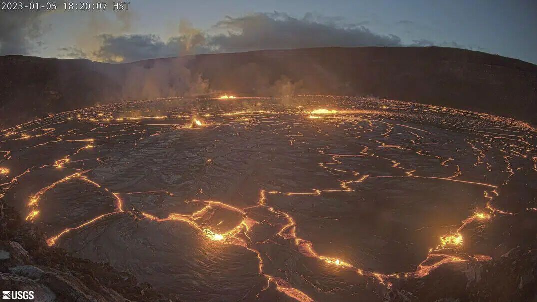 One of the world's most active volcanoes, Kilauea, has begun erupting again in Hawaii. Photo and video