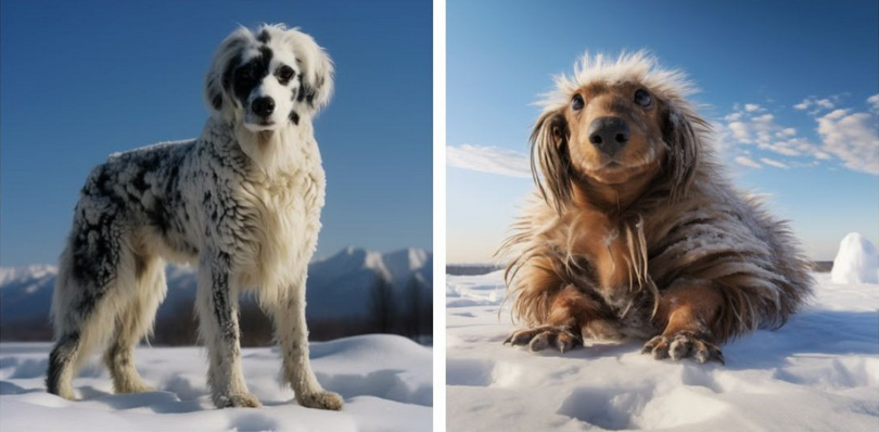 What dogs will look like in 10,000 years: geneticists teamed up with AI and showed photos