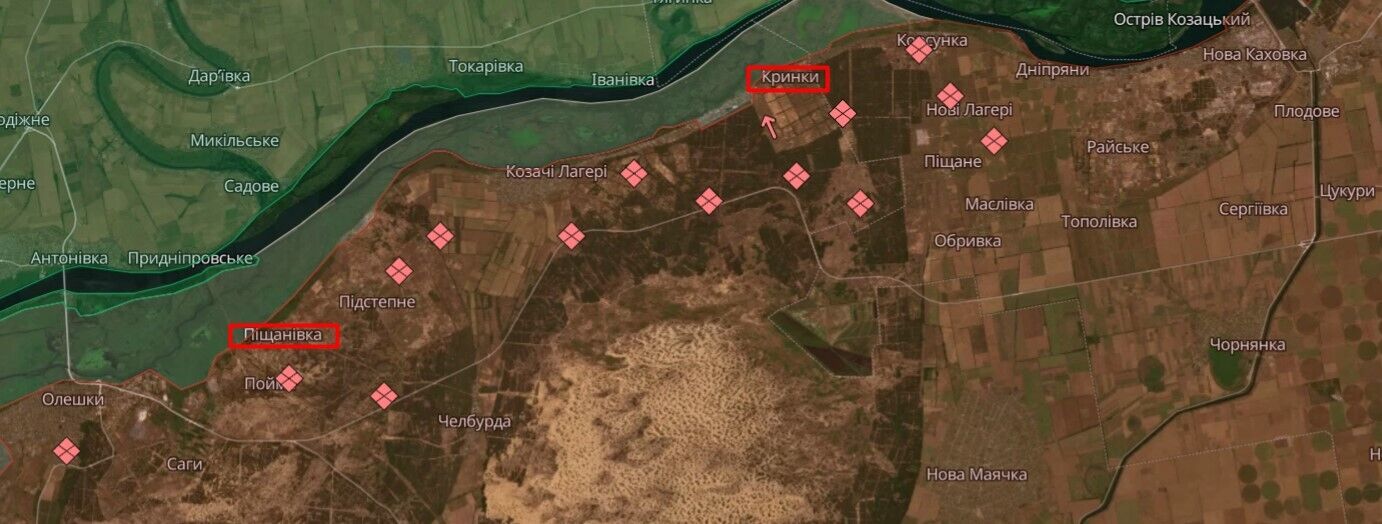 Odmowa przeprowadzenia szturmu: Rosyjskie wojska mają coraz większe problemy na lewym brzegu obwodu chersońskiego - ISW