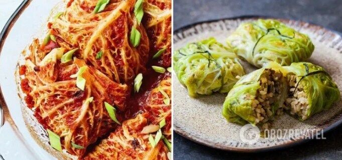 Chinese cabbage rolls