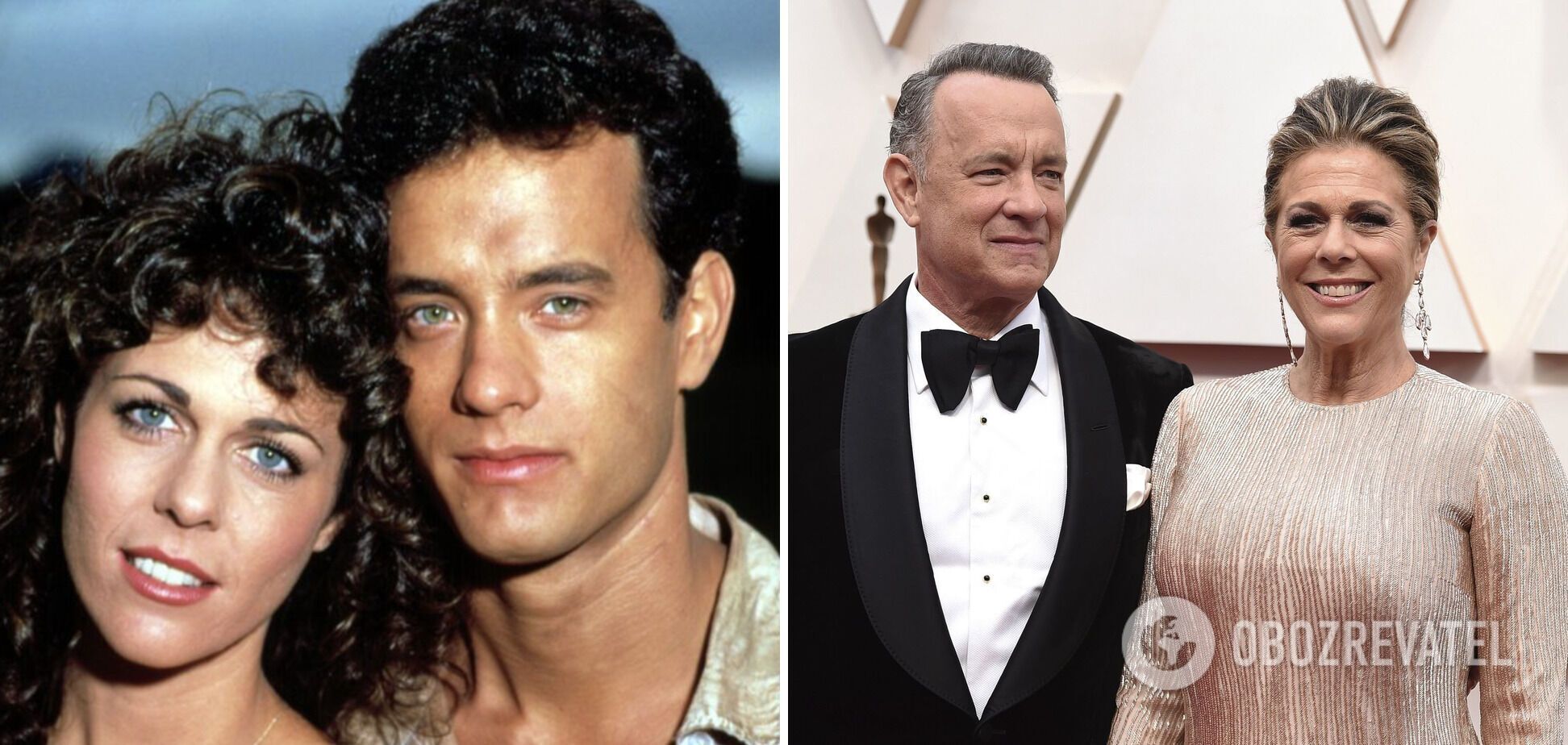 Tom Hanks met his wife on the set