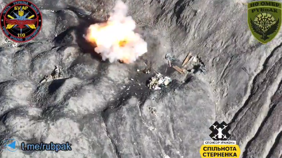 Ukrainian pilots of FPV drones terrorize the occupiers near Avdiivka. Video