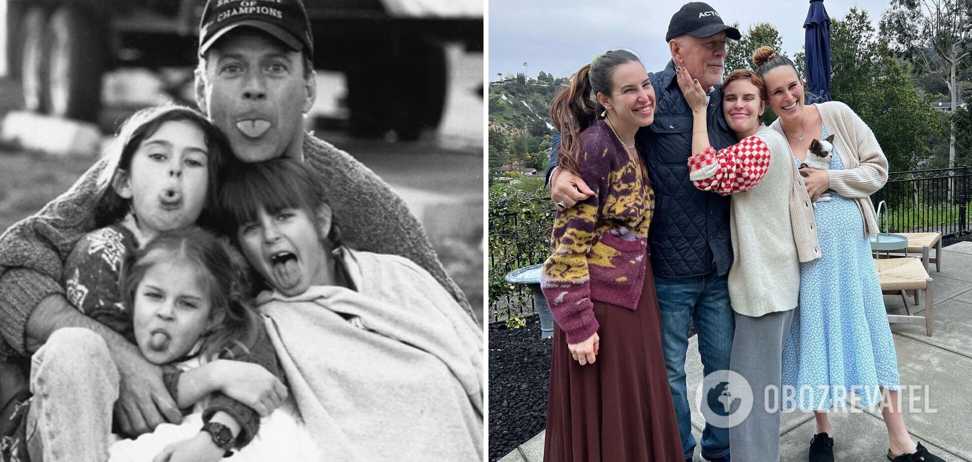 Ciężko chory Bruce Willis nie rozpoznał swojej byłej żony Demi Moore: byli razem 13 lat