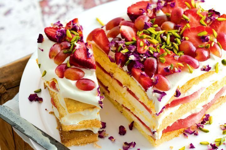 A delicious cake that doesn't need to be baked