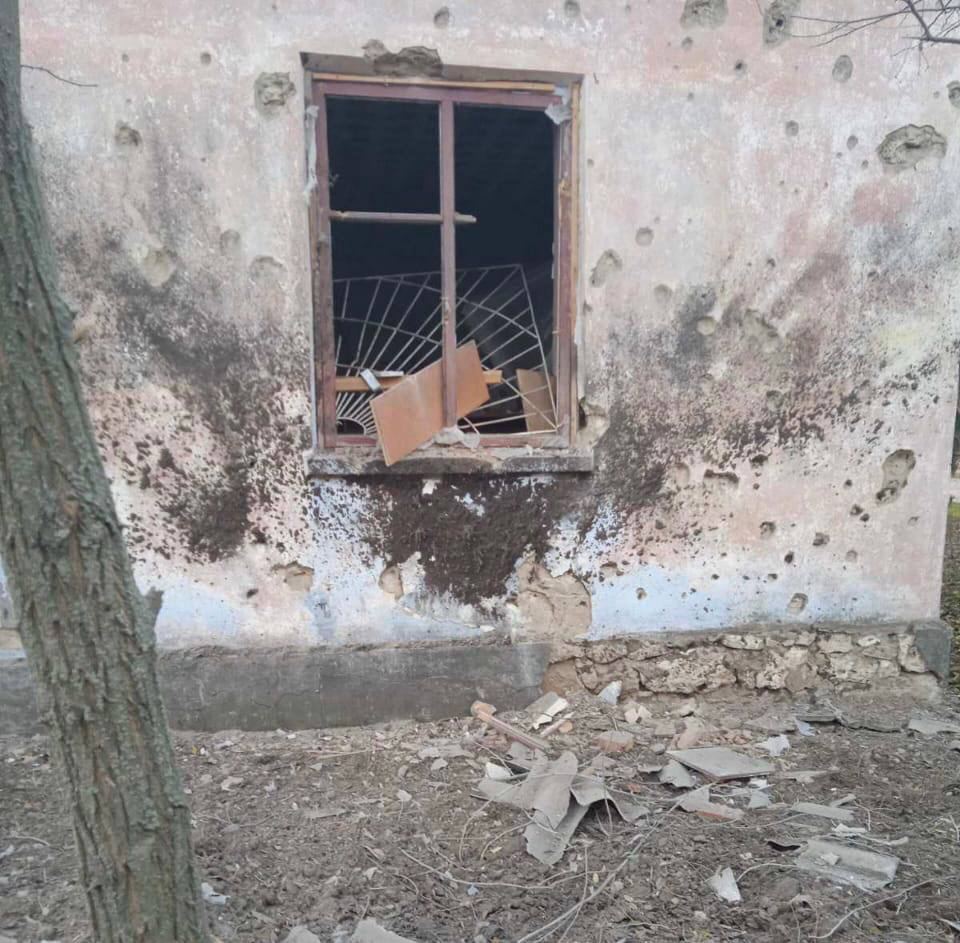 Russians shelled two churches in Kherson region in a day. Photo