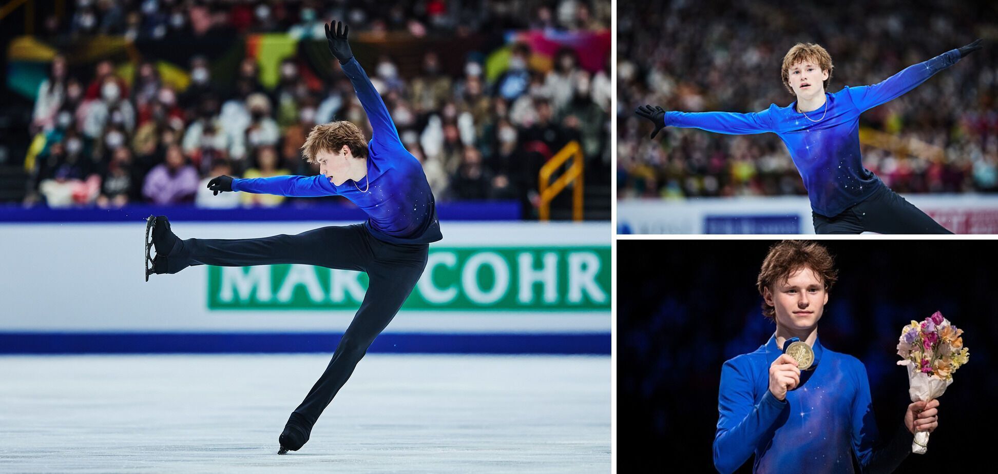 World's first: American figure skater sets a historic achievement. Video of the jump