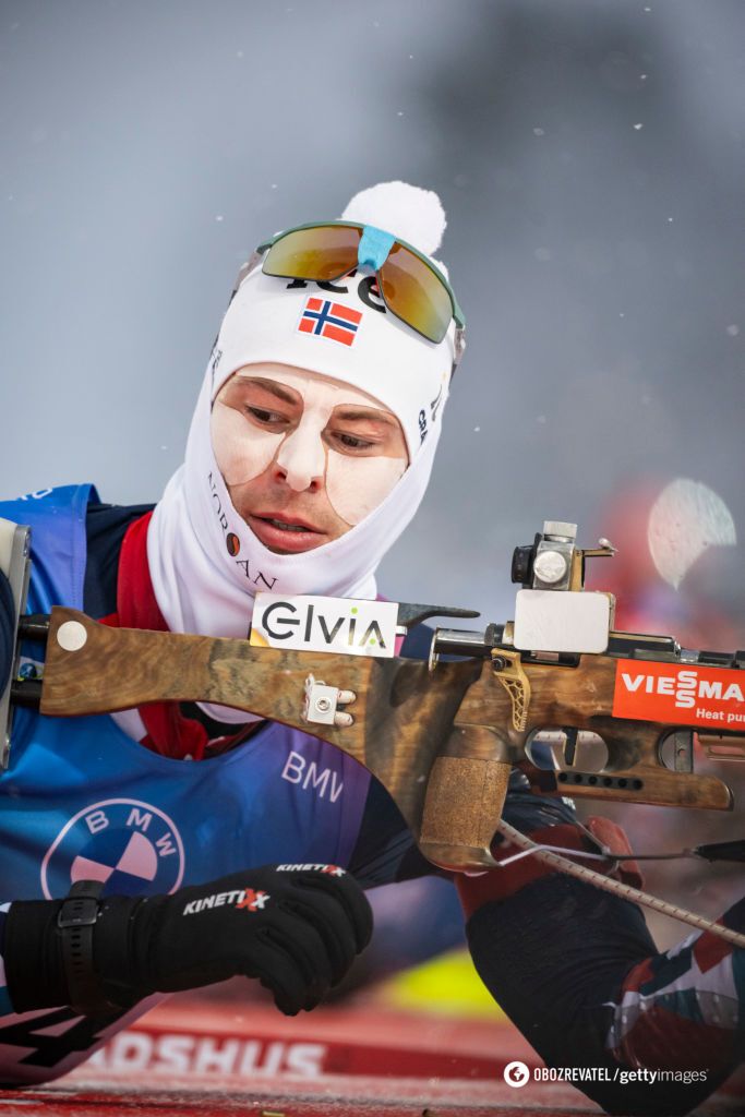 The whole podium: a unique situation took place at the Biathlon World Cup