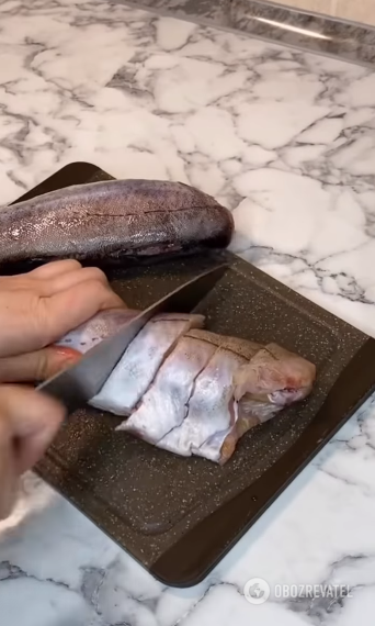 How to cook pollock to make it juicy and lean: baked in the oven