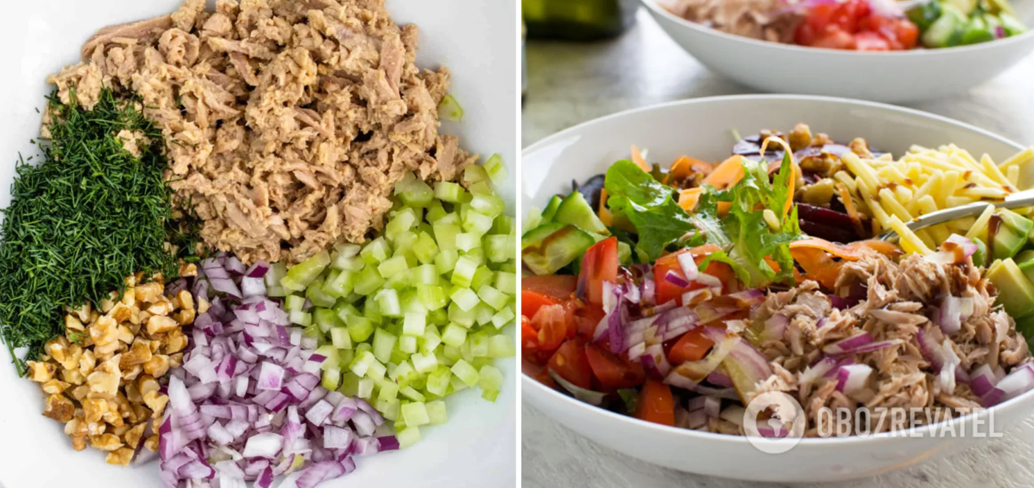 Easy tuna salad without mayonnaise