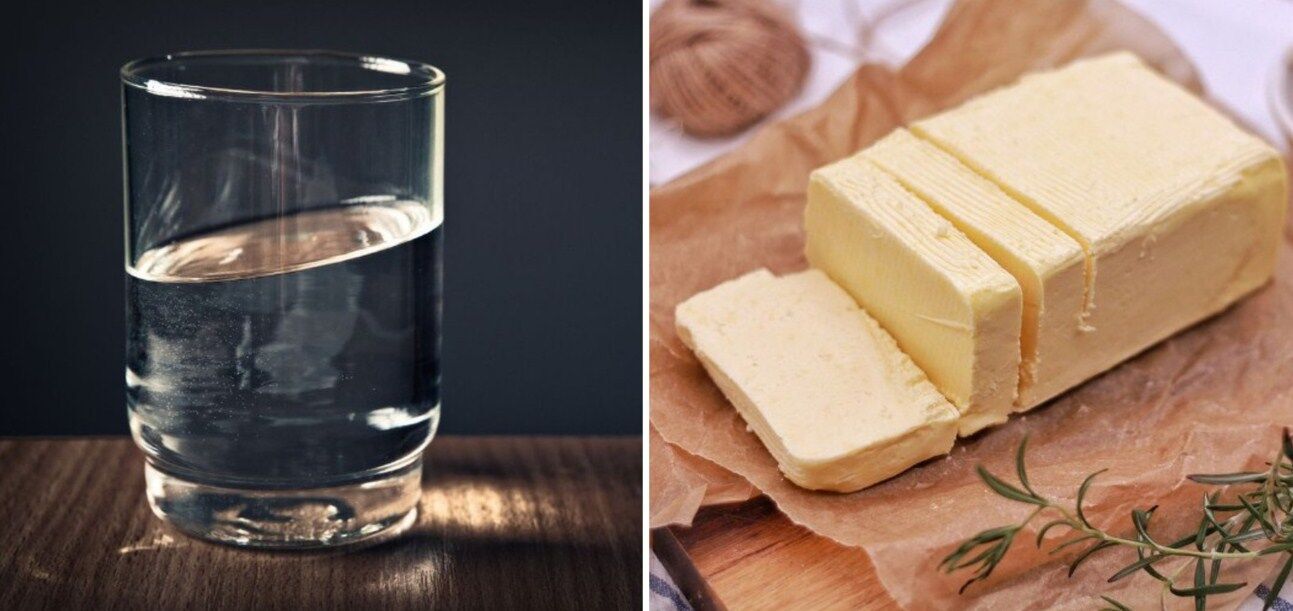 Jak sprawdzić masło za pomocą wrzącej wody