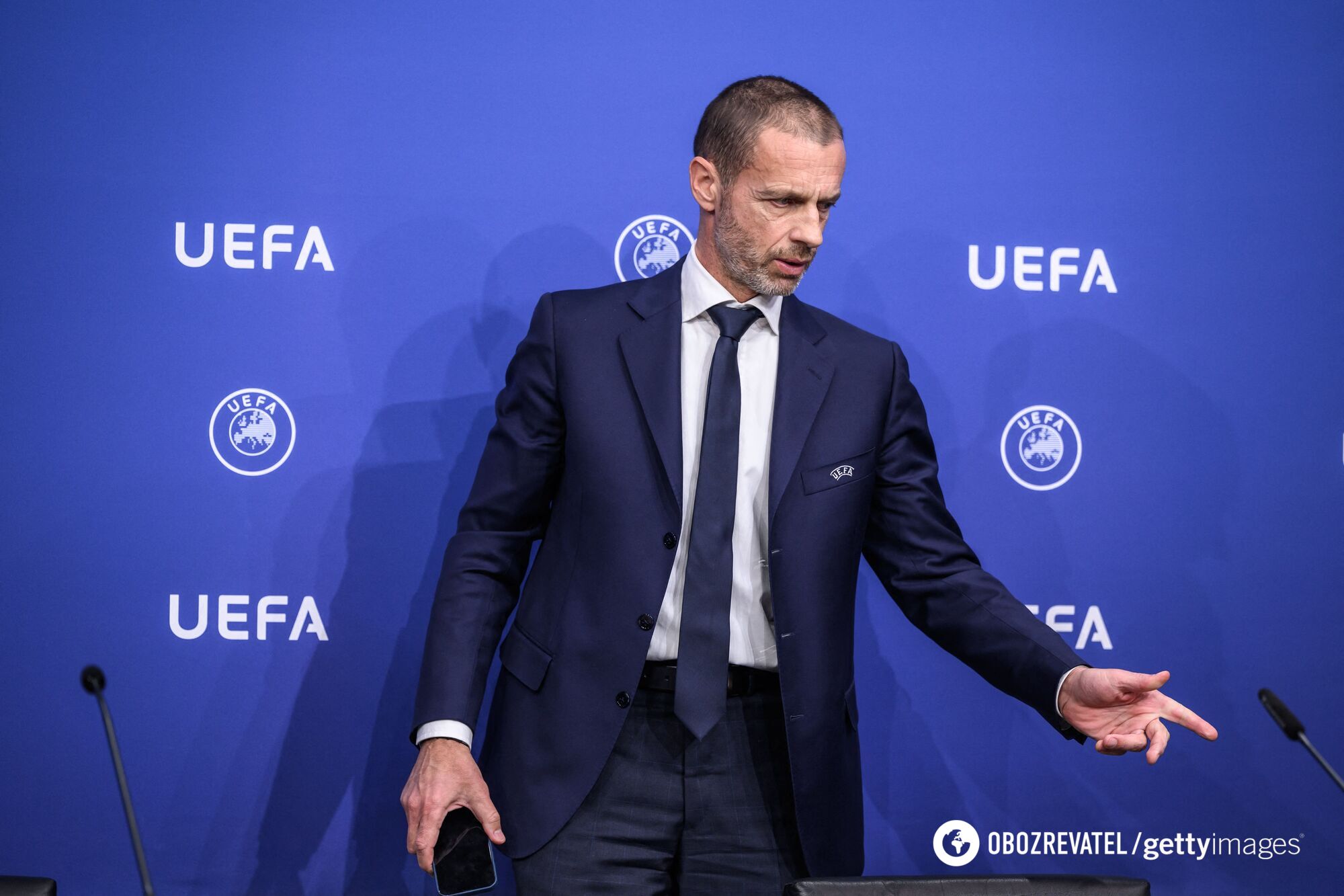 Prezydent UEFA rozmawia z Zełenskim po skandalicznych wypowiedziach na temat reprezentacji Ukrainy: o czym rozmawiano?
