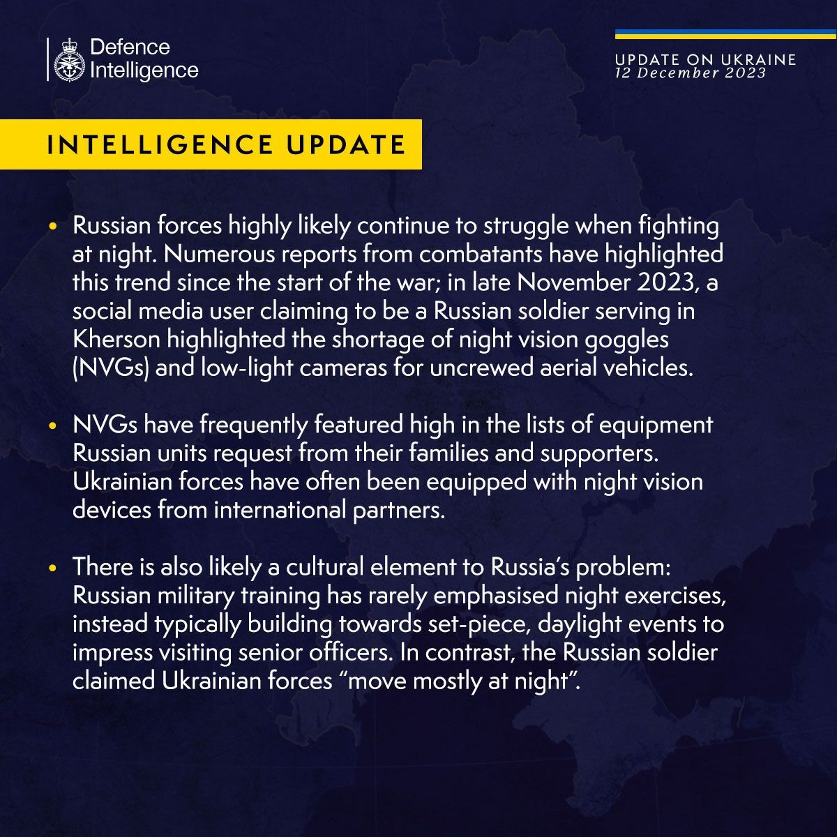 Russian troops face big challenge during overnight fighting in Ukraine – British intelligence