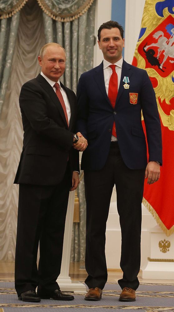 Władimir Putin i Roman Rotenberg