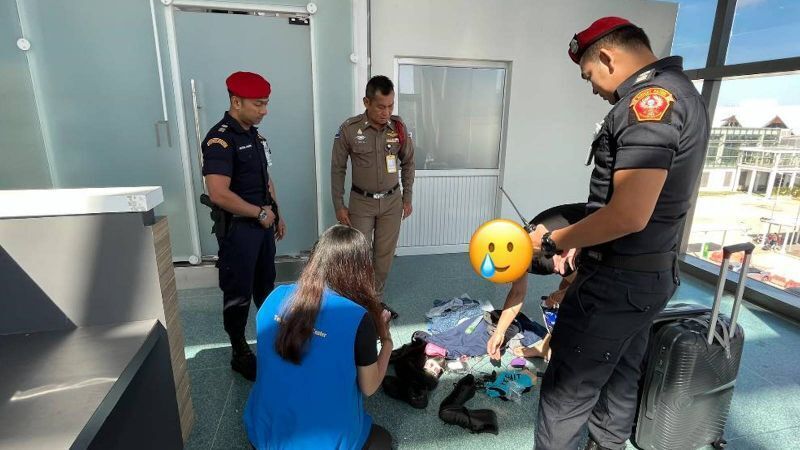 Barefoot Russian with a naked torso caused a stir at Phuket airport: tourists called the police
