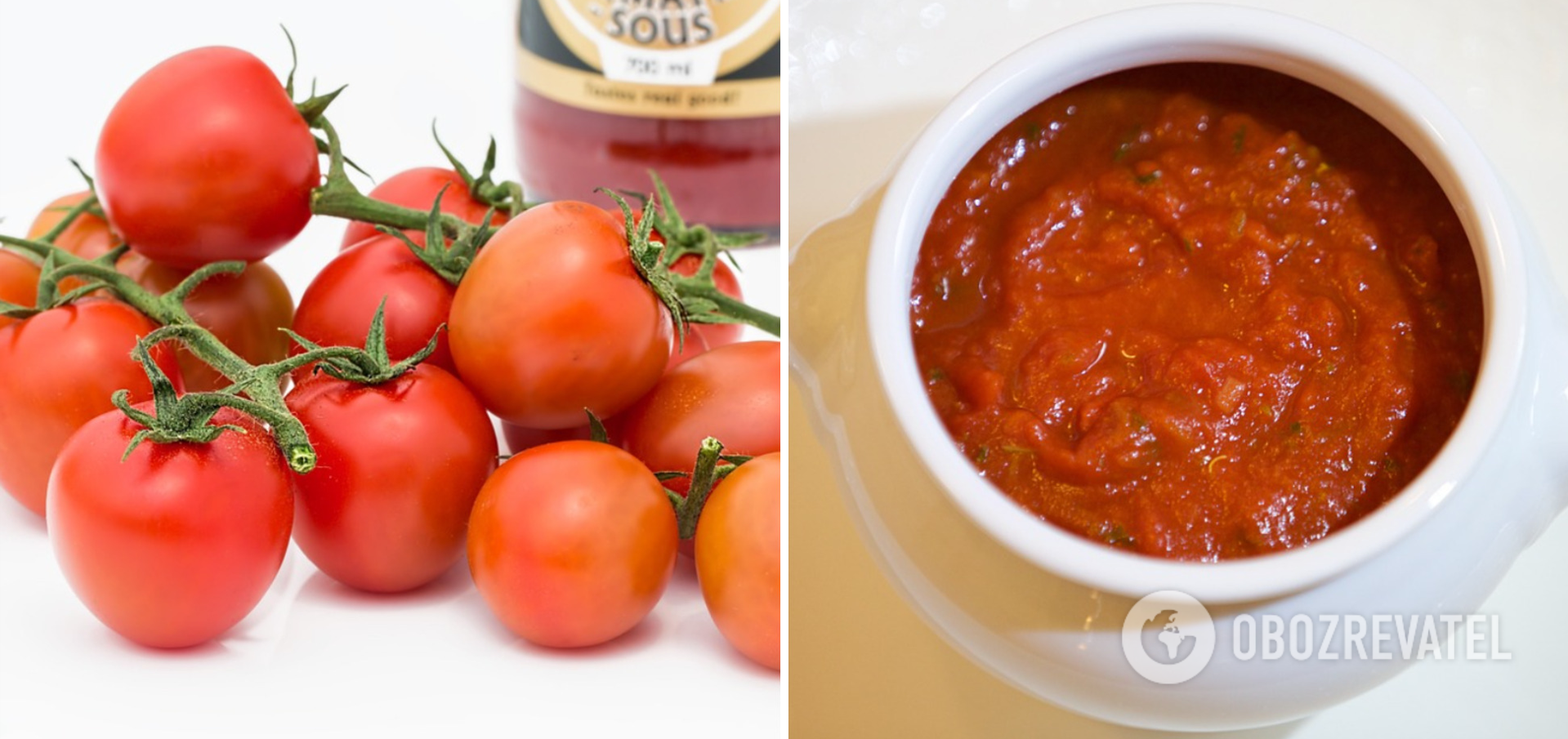 Sos pomidorowy do gotowania cukinii
