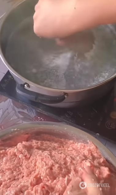 How to add a lot of meatballs to soup at once: an elementary life hack