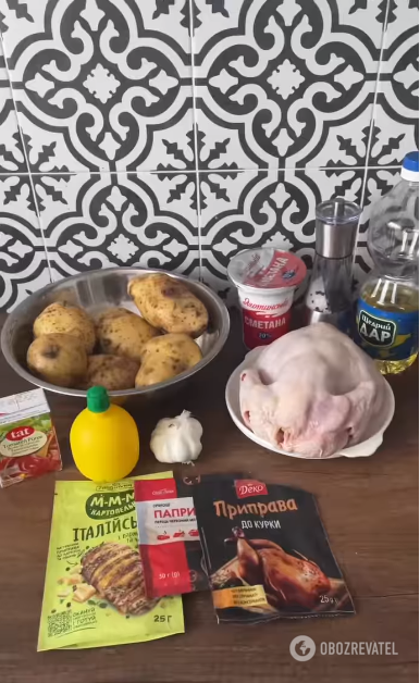 How to bake chicken and potatoes to make a juicy dish: sharing the technology
