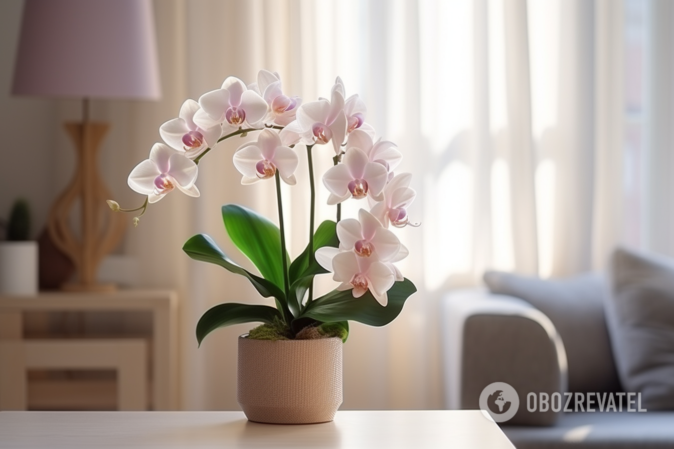 Orchids need the right lighting