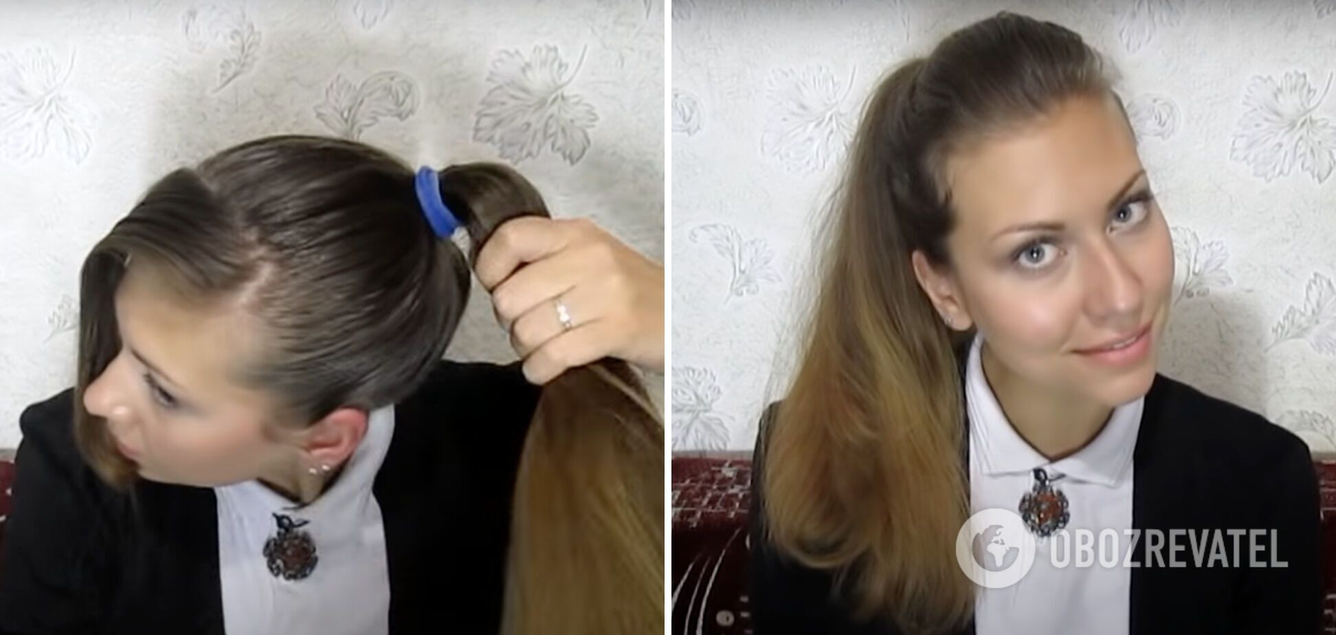 Comb-over will hide oily hair