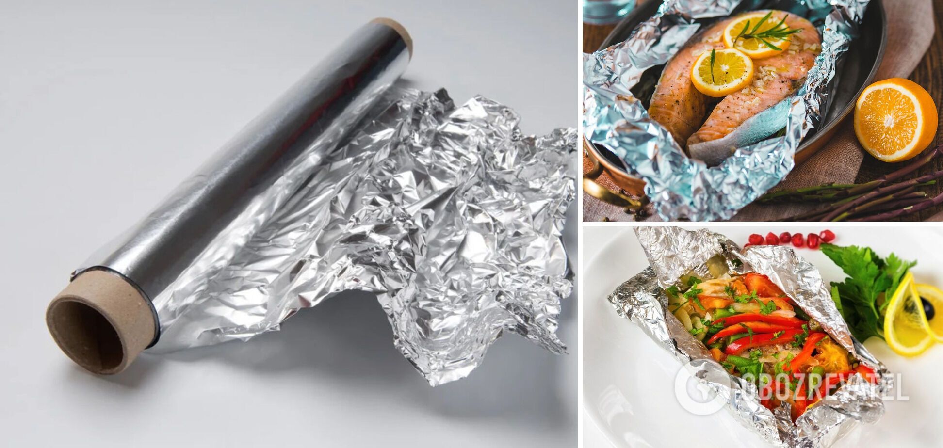 How to place foil on a baking sheet: explanation