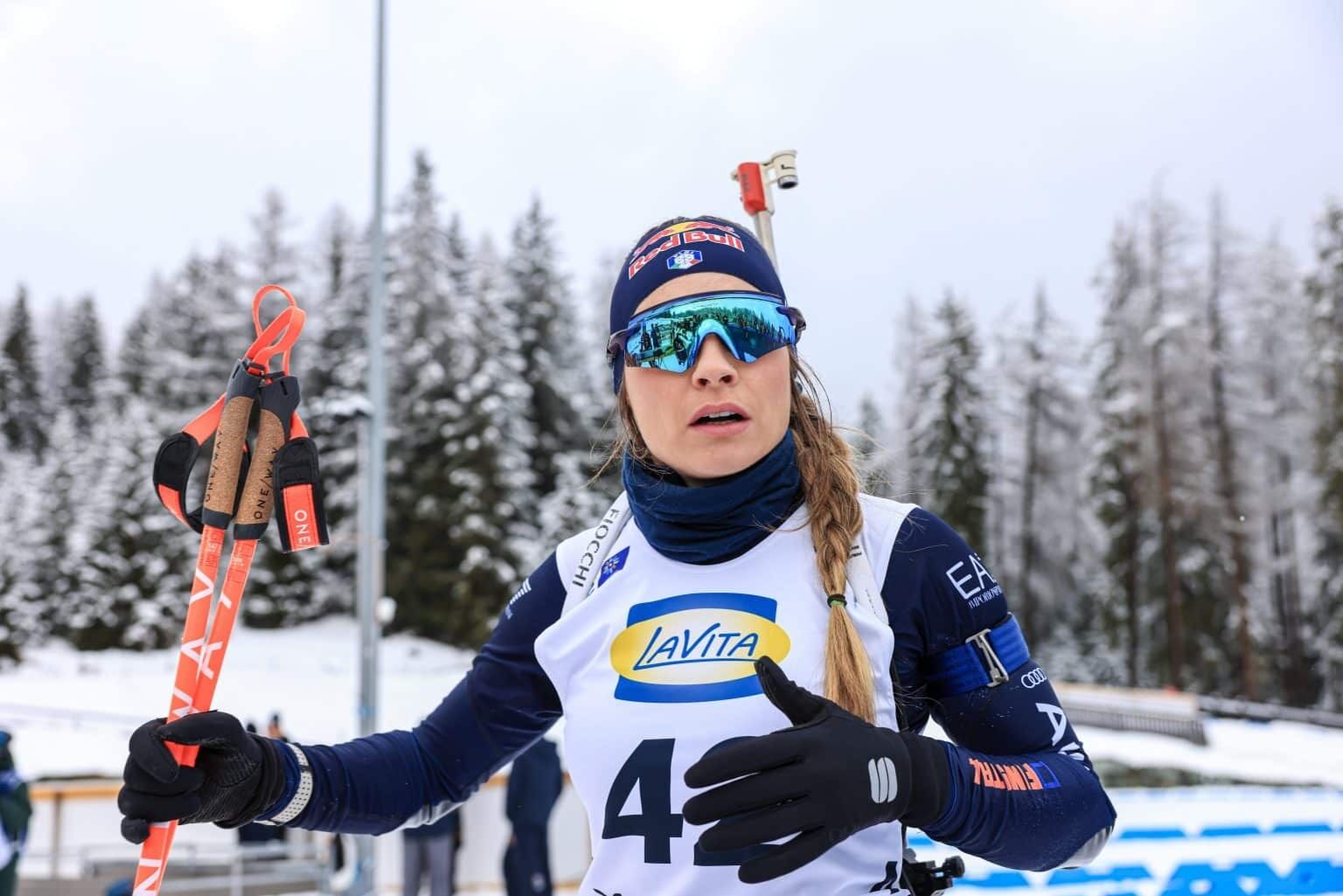 The three-time world biathlon champion refused to compete at the World Cup, withdrawing from the 2023 stages