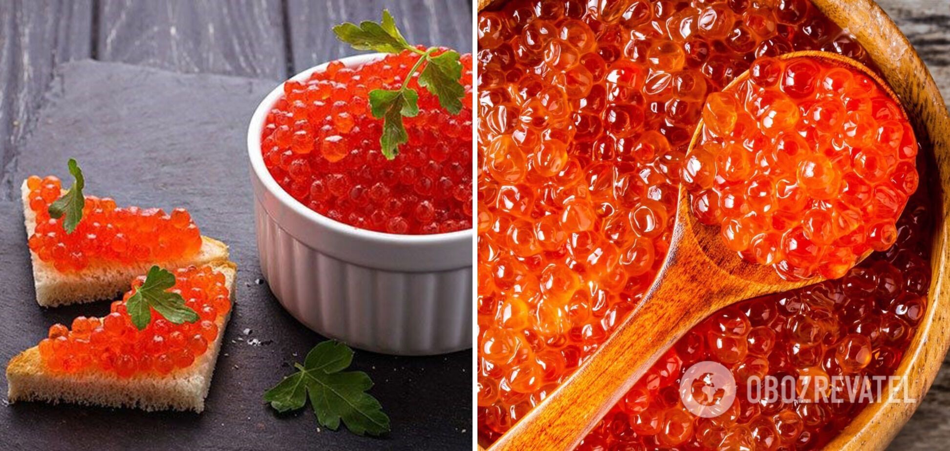 What to look for when choosing red caviar