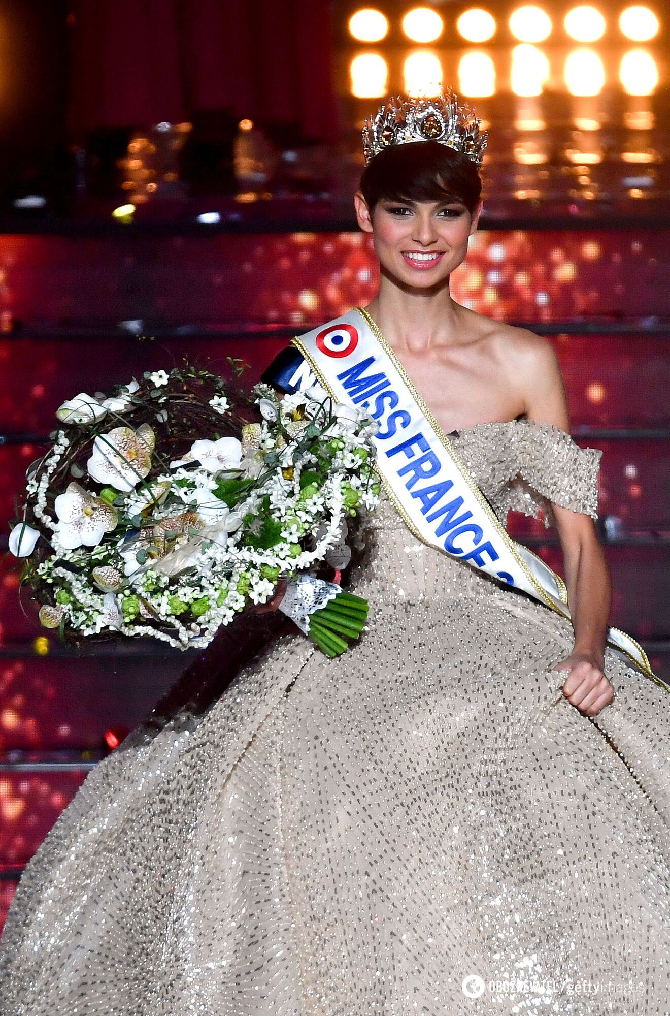 The new Miss France Eve Gilles