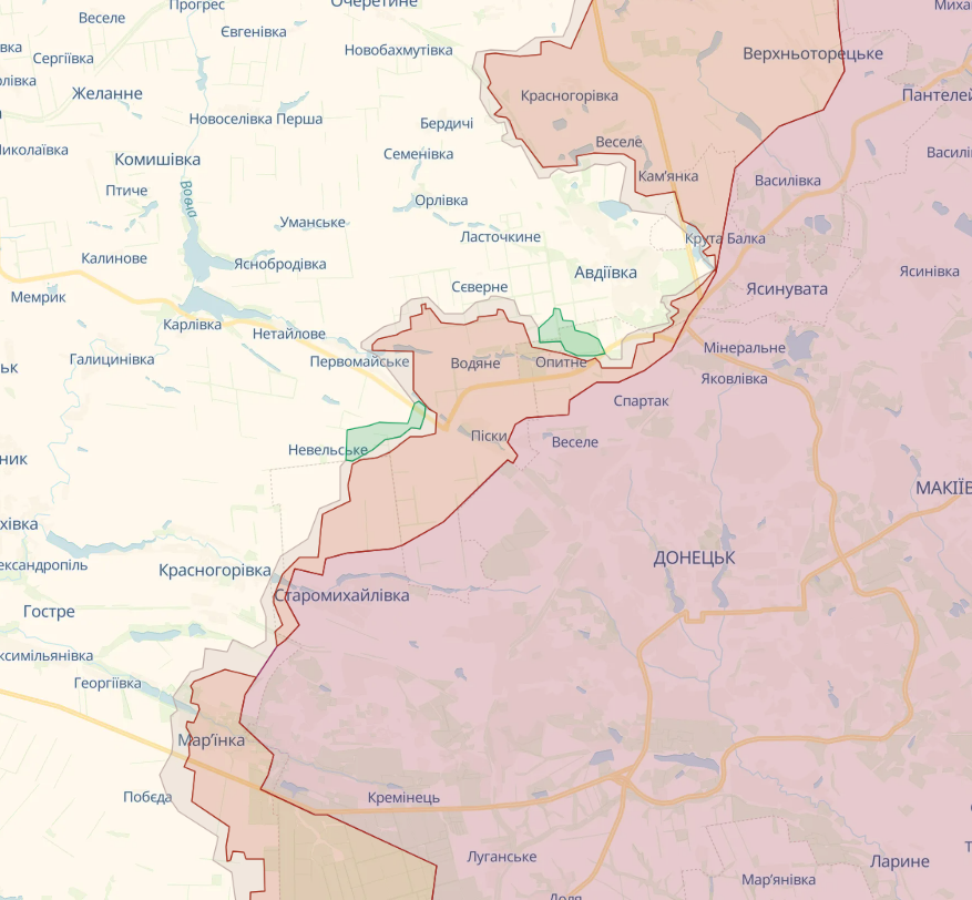 The Russian army stormed in several directions and tried to encircle Avdiivka: The Ukrainian Armed Forces thwarted its plans. General Staff report
