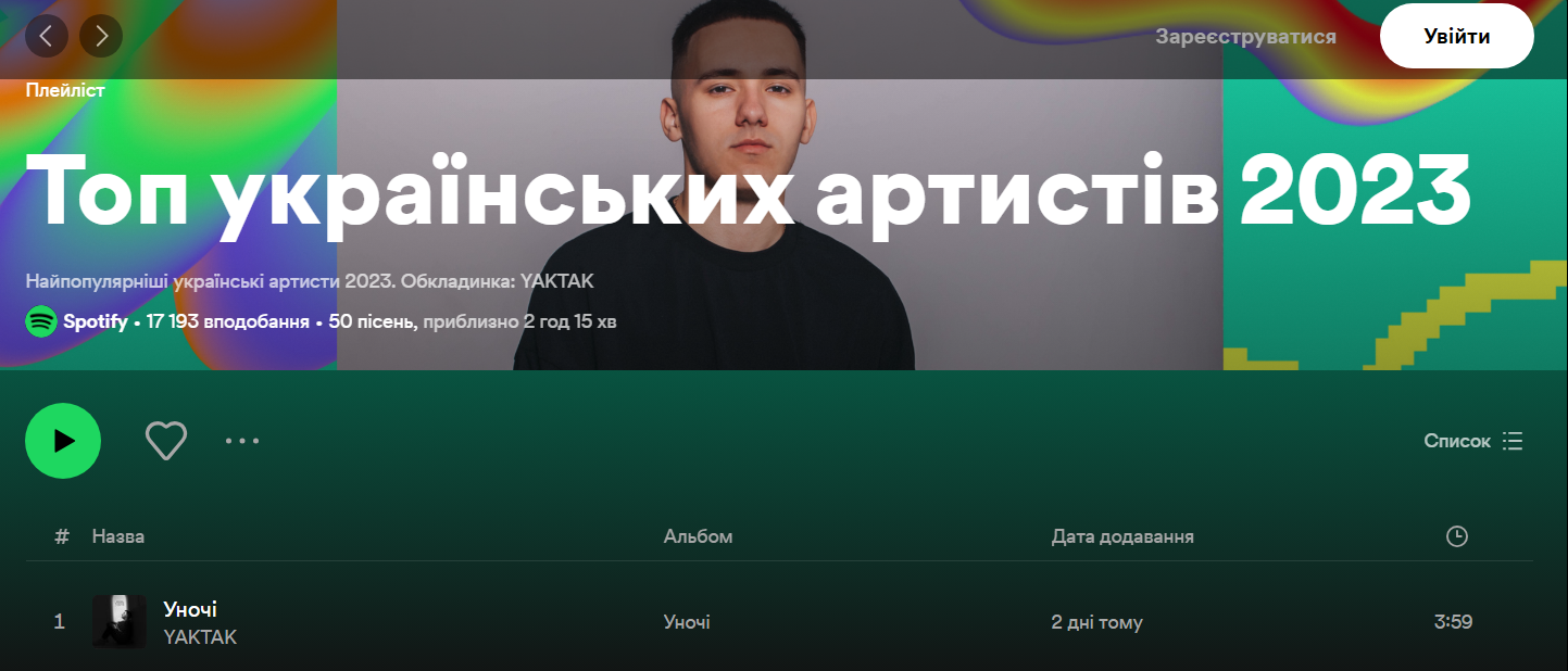 The No. 1 singer by auditions on Spotify 2023: interesting facts about YAKTAK