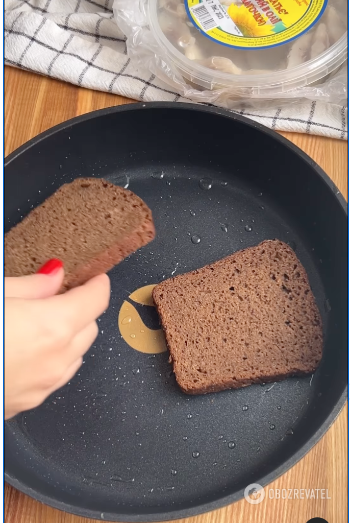 Bread for appetizers