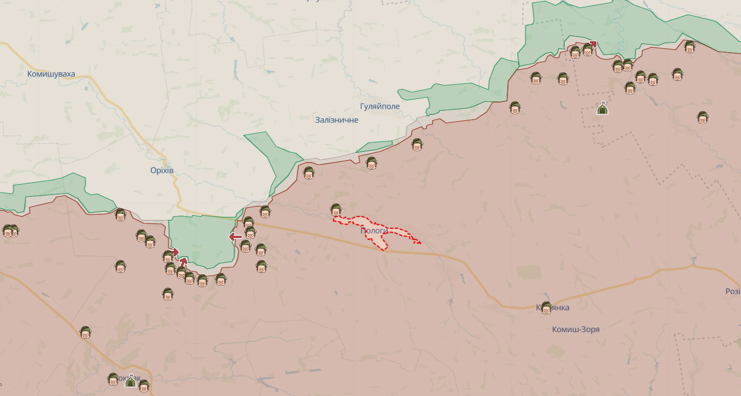 Tank, armored personnel carrier and several ''loaves'':The Defence Intelligence of Ukraine special unit burns occupants' equipment with FPV drones in Zaporizhzhia