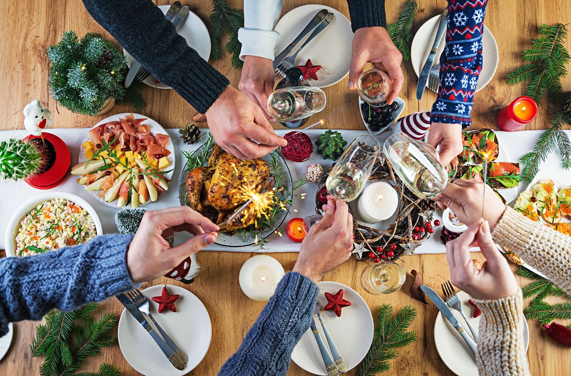 What to eat and how much to drink at Christmas to feel good: tips