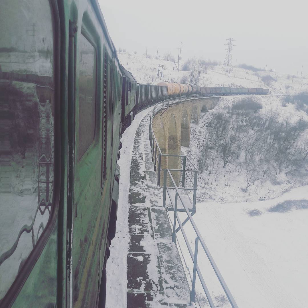 Scottish viaduct from the Harry Potter movie in Ternopil region