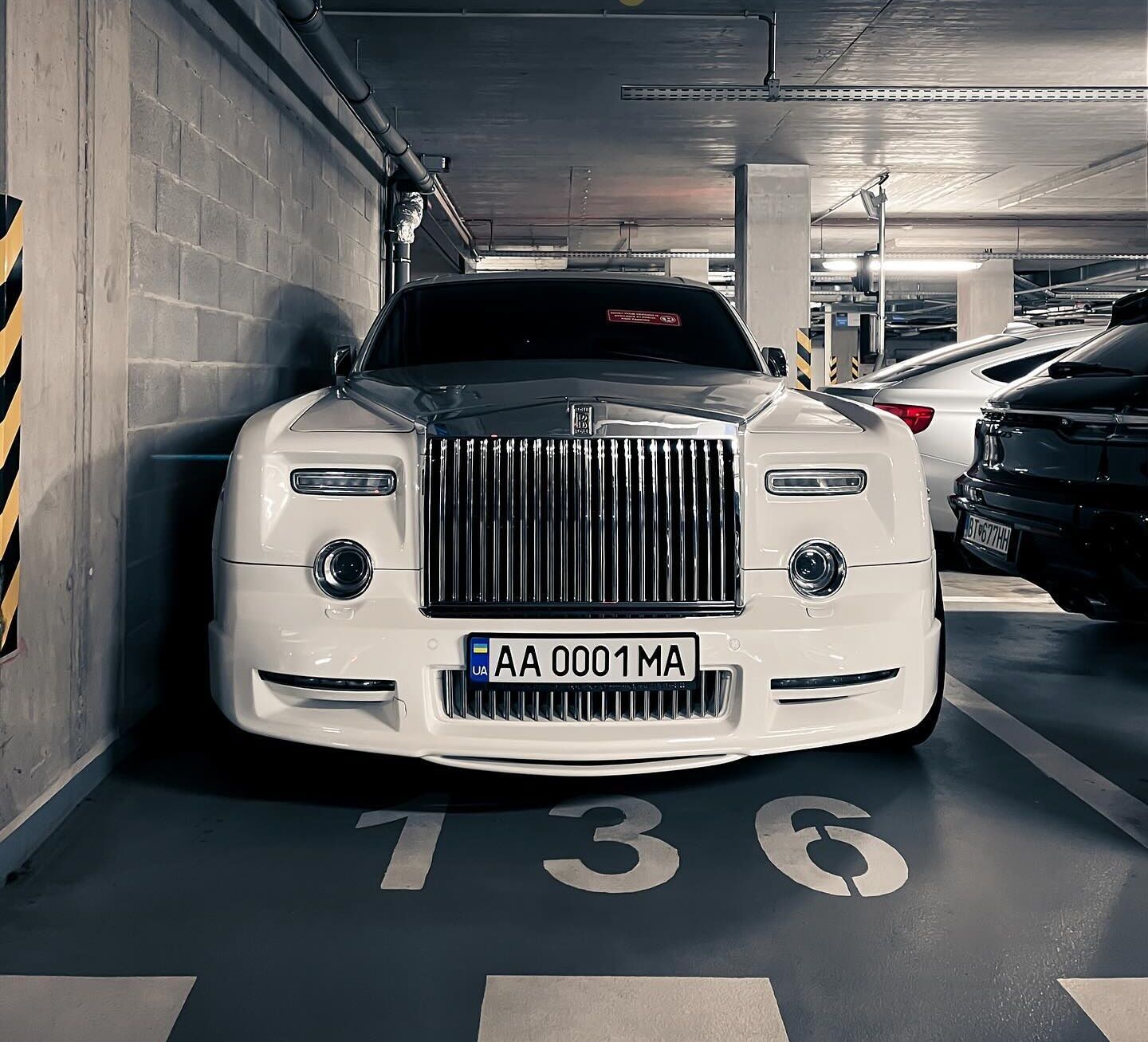 A rare Rolls-Royce Phantom spotted in Bratislava