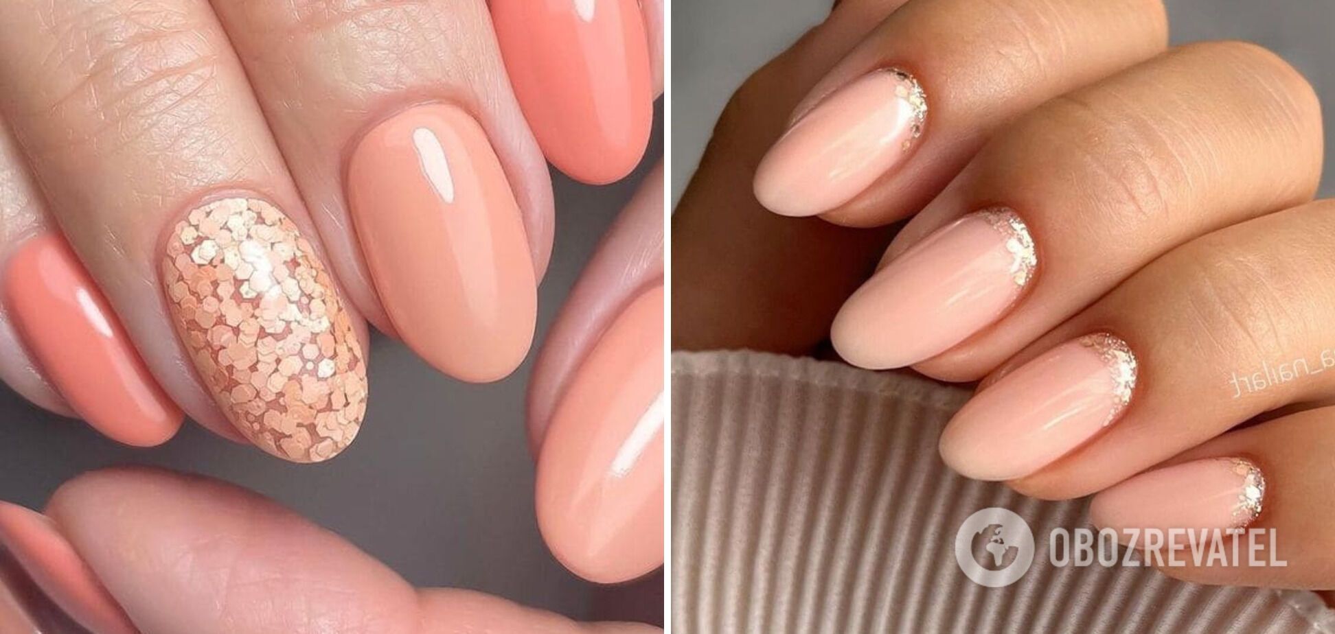 Peach manicure will become a trend in 2024: popular design ideas that will suit both teenagers and women 60+